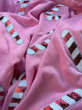 Pink Candy Cane Sweatshirt