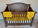 Baby Gift Set - Burp Cloths, Changing Pad, Crib Sheet