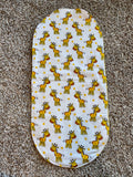 Baby Gift Set - Burp Cloths, Changing Pad, Crib Sheet