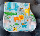 Baby Gift Set - Burp Cloths, Changing Pad, Crib Sheet