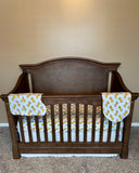Baby Gift Set - Burp Cloths, Changing Pad, Crib Sheet