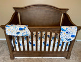 Baby Gift Set - Burp Cloths, Changing Pad, Crib Sheet