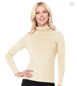 Oatmeal Turtleneck Undershirt