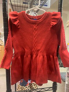 Kids Red Bubble Sweater 4T