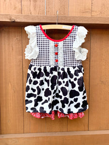 Kids Cow Bandana Print Rodeo Set