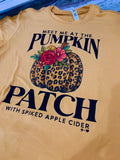 Mustard Pumpkin Patch Tee