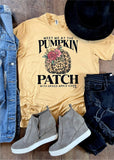 Mustard Pumpkin Patch Tee